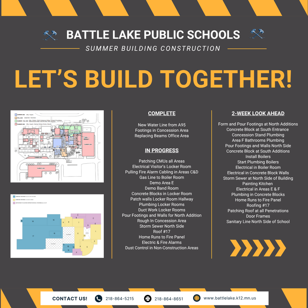 Construction Update 7/25/25
