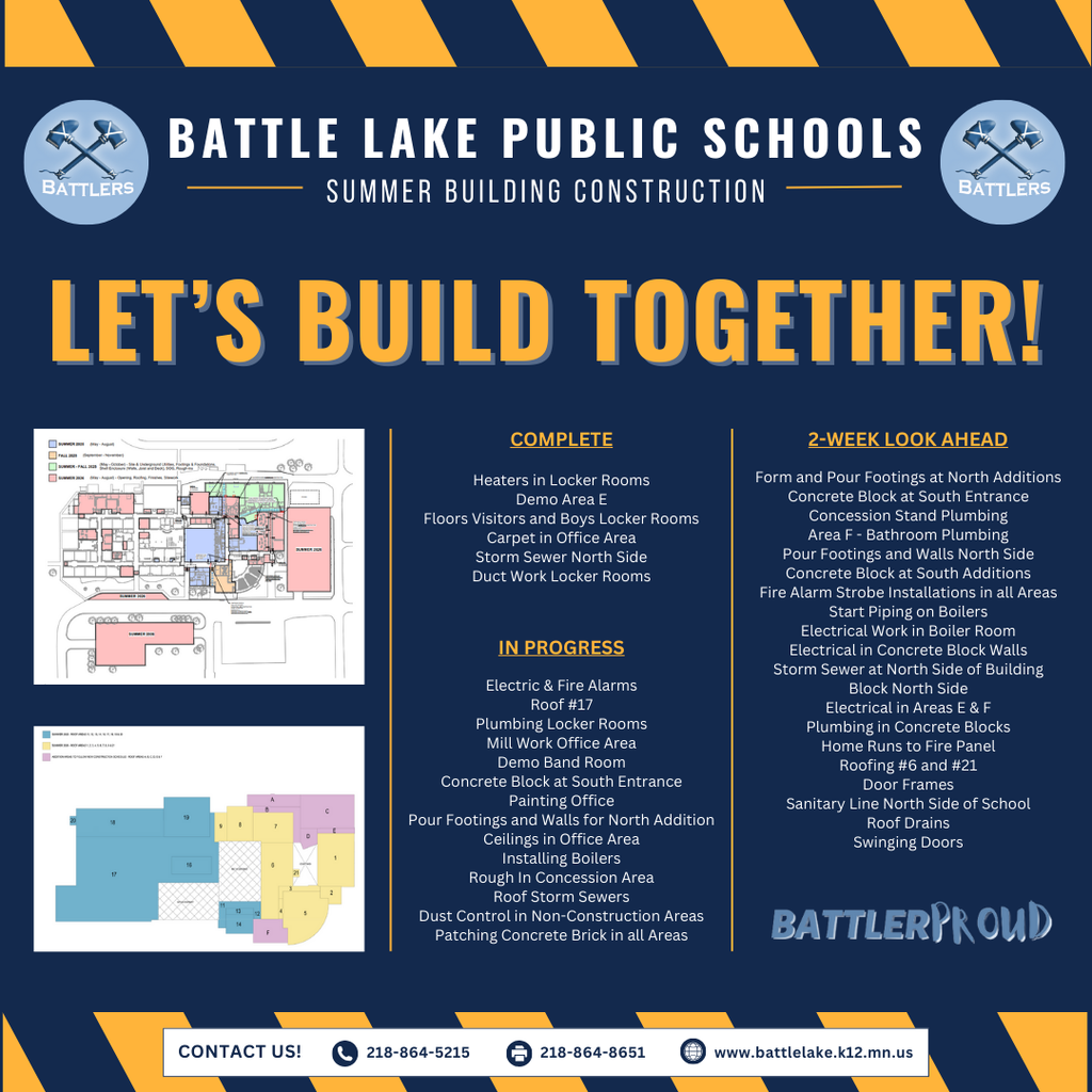 Construction Update 8/22/25