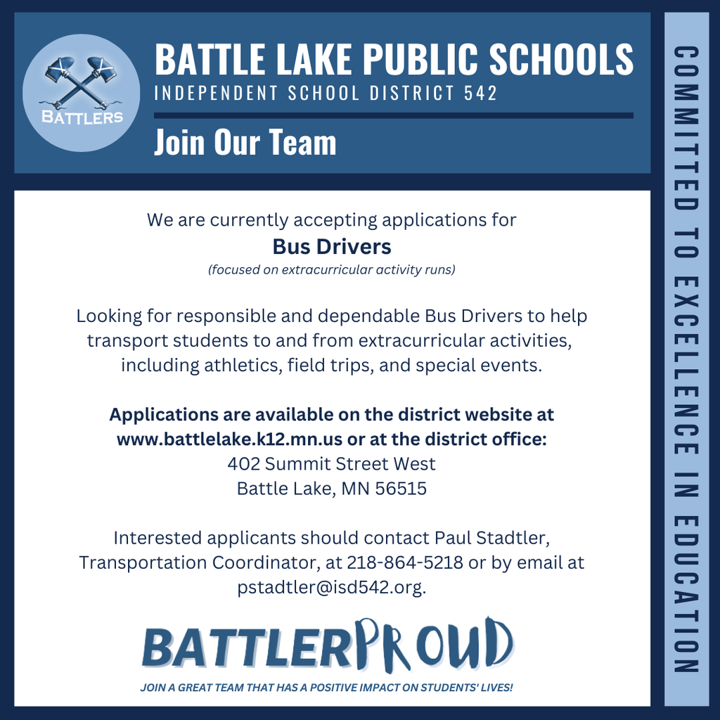 Bus Drivers - Extracurriculars