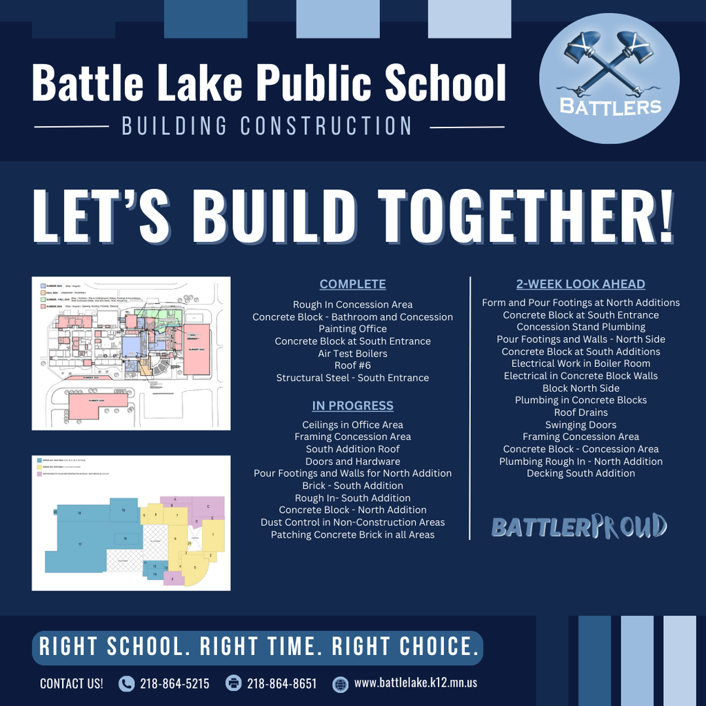 Construction Update 9/19/25