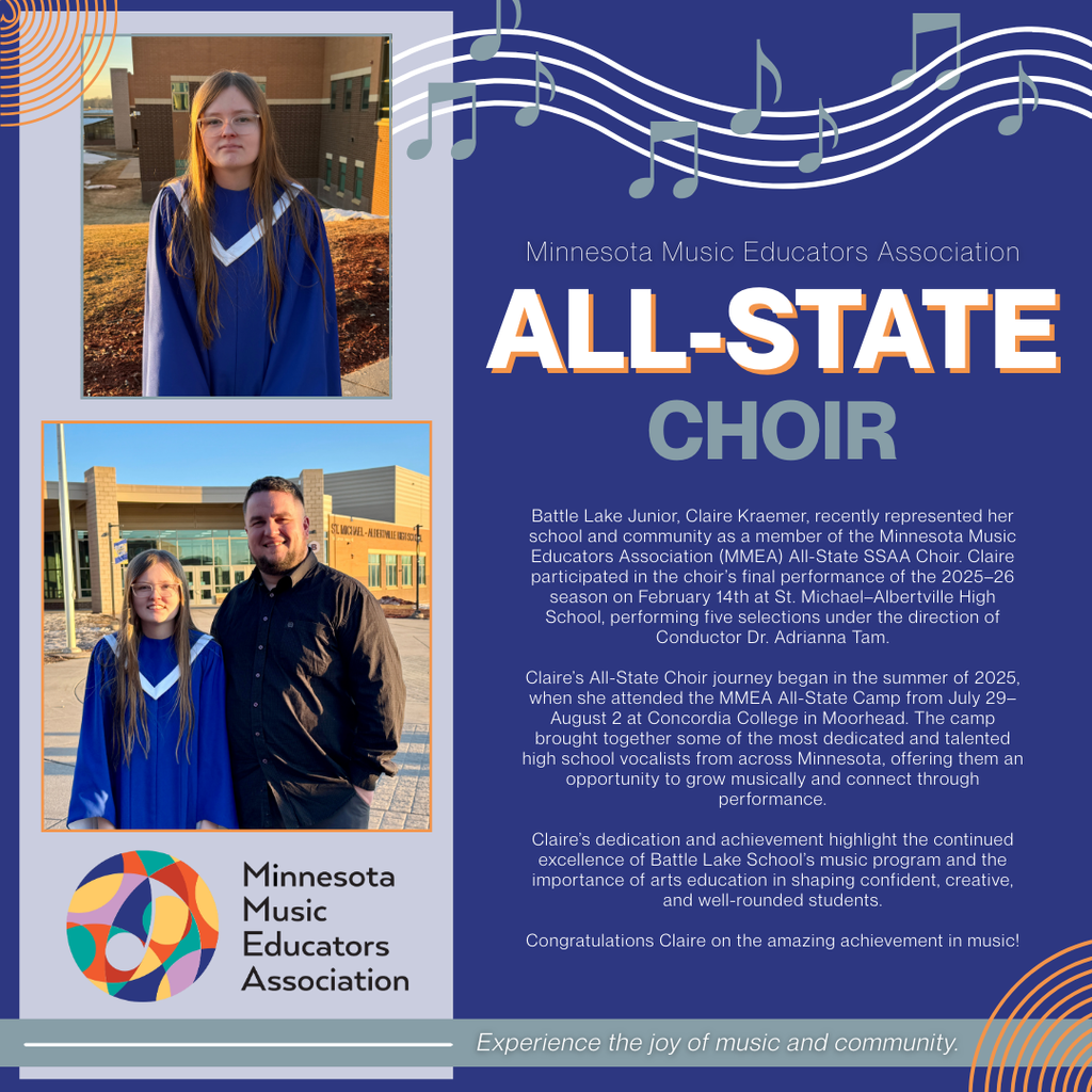 Claire Kraemer - All State Choir