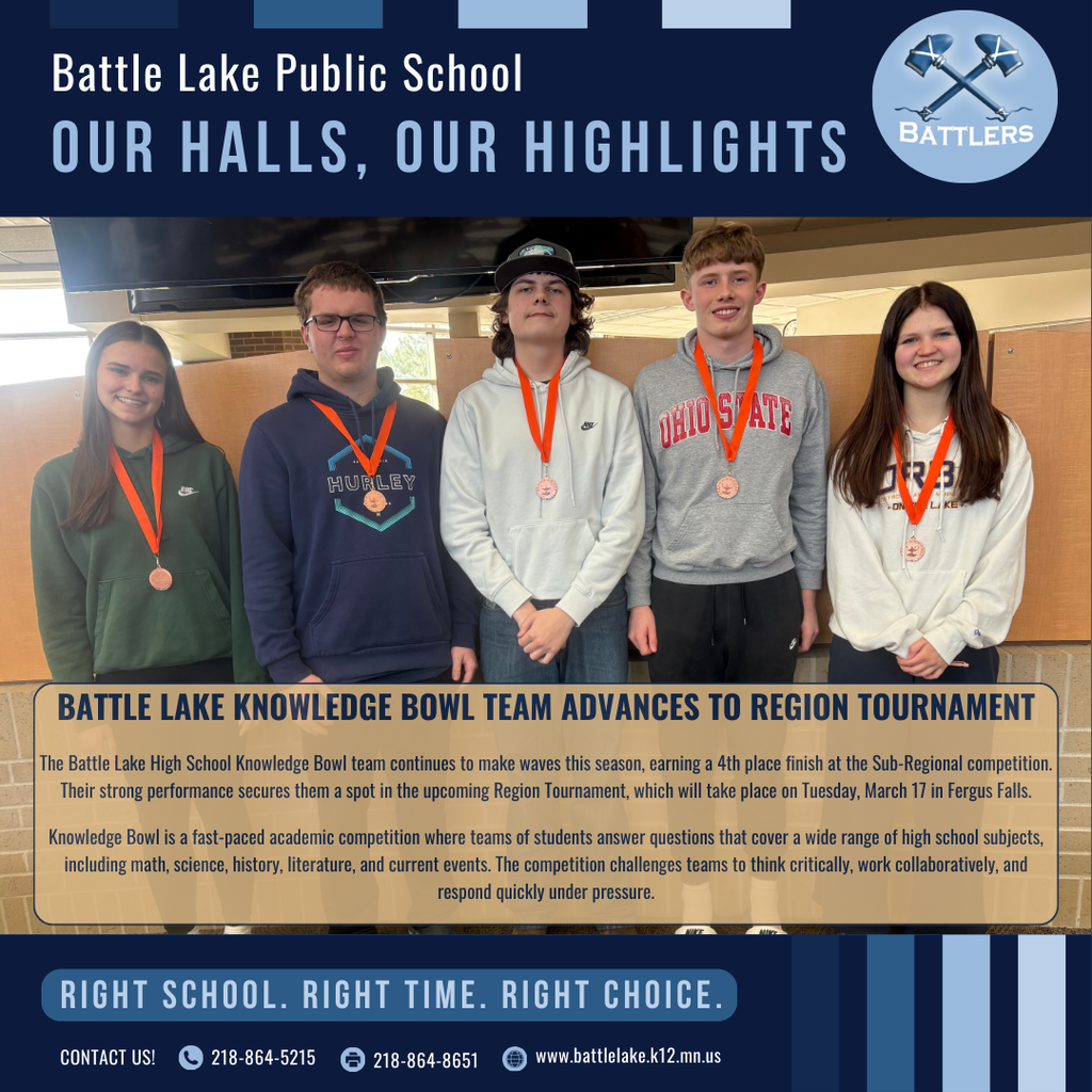 Knowledge Bowl to Regions 2026