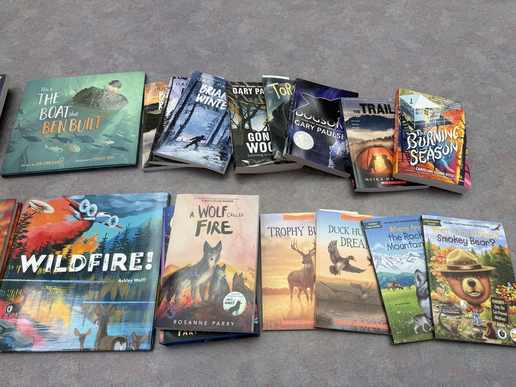 Books with wildlife on the cover
