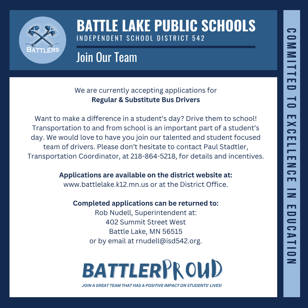 Join Our Team - Bus Drivers