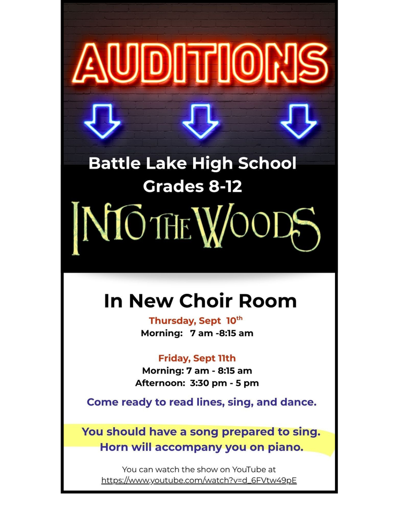 Musical Auditions 2026