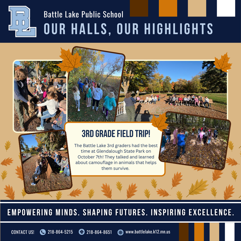 3rd Grade Field Trip 10/7/26