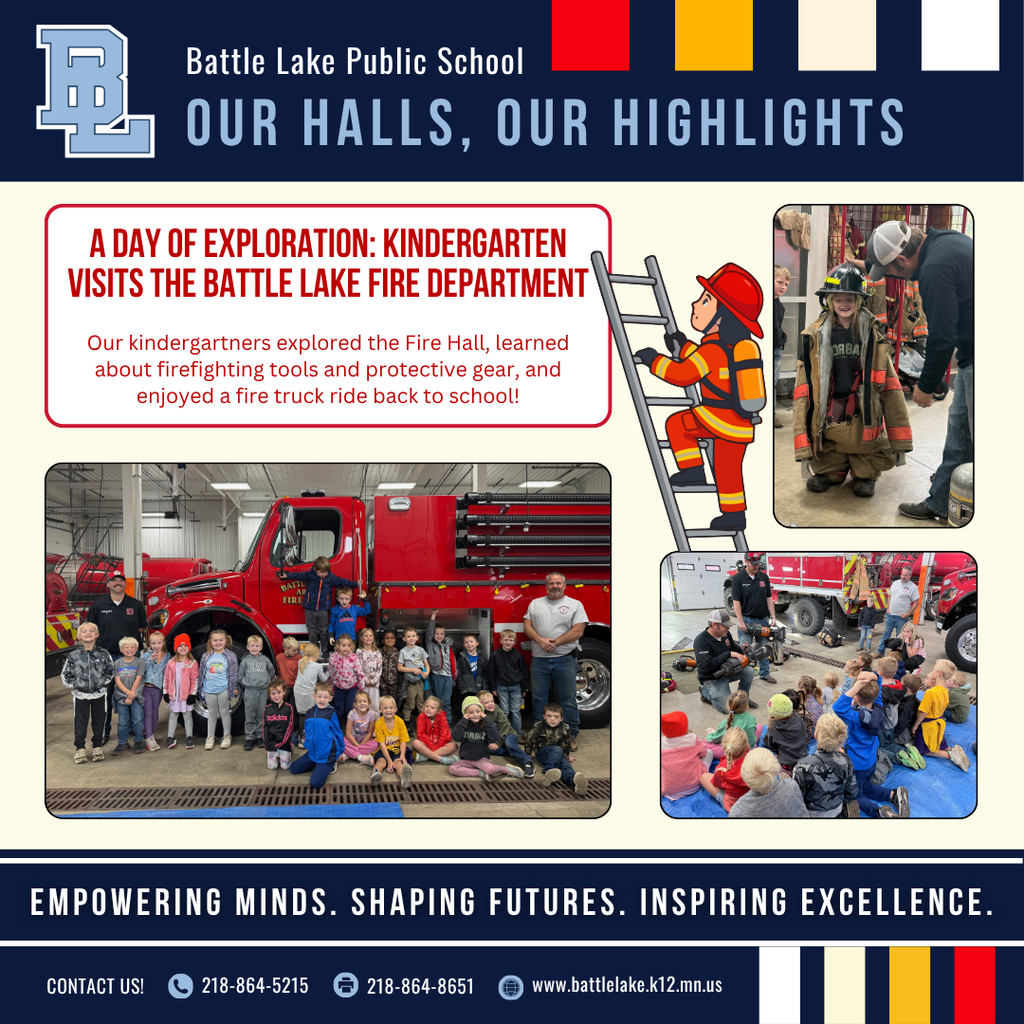 Kindergarten Visits the Fire Department