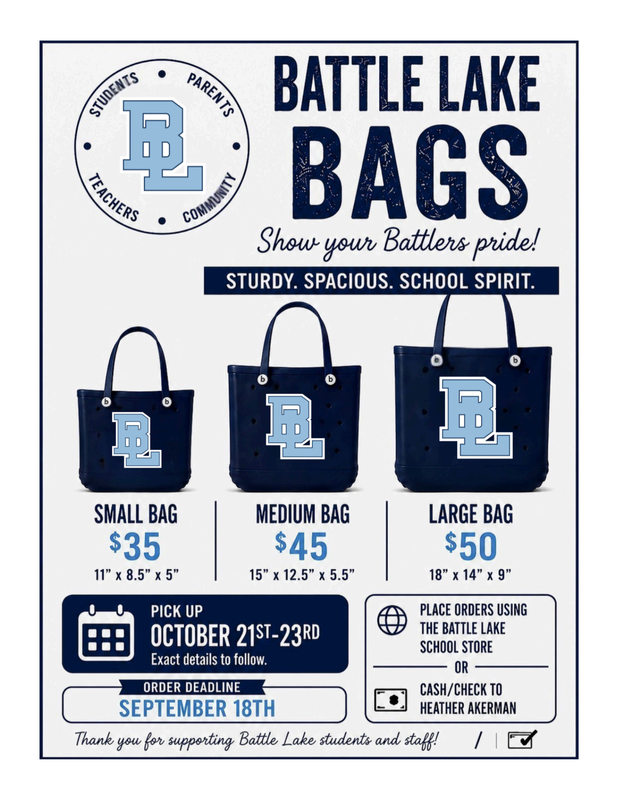 Battle Lake Bags