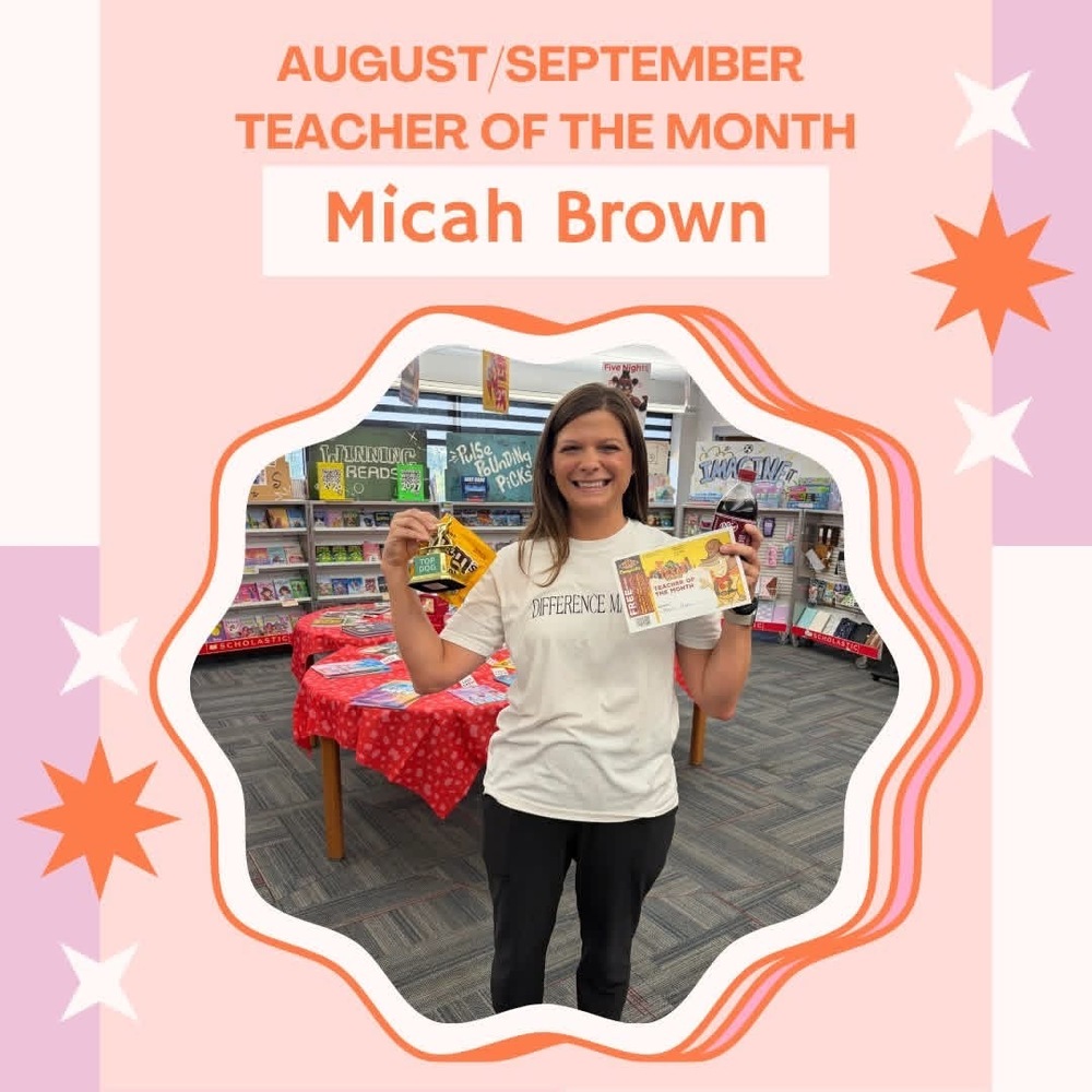 BMS Teacher of the Month