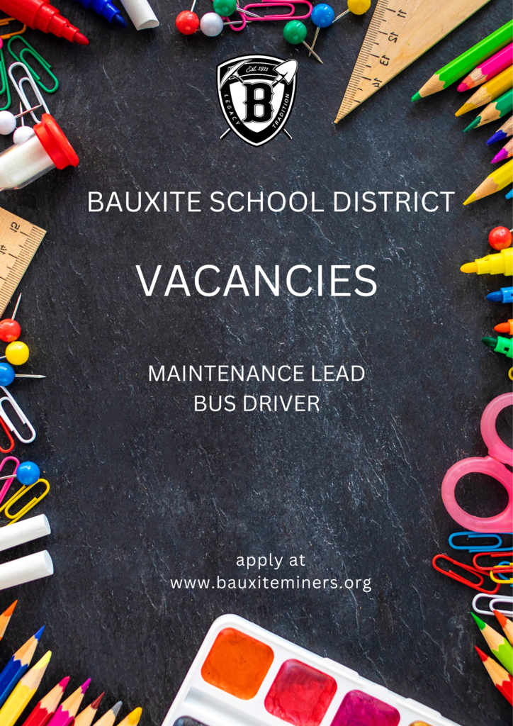 Staff Vacancies