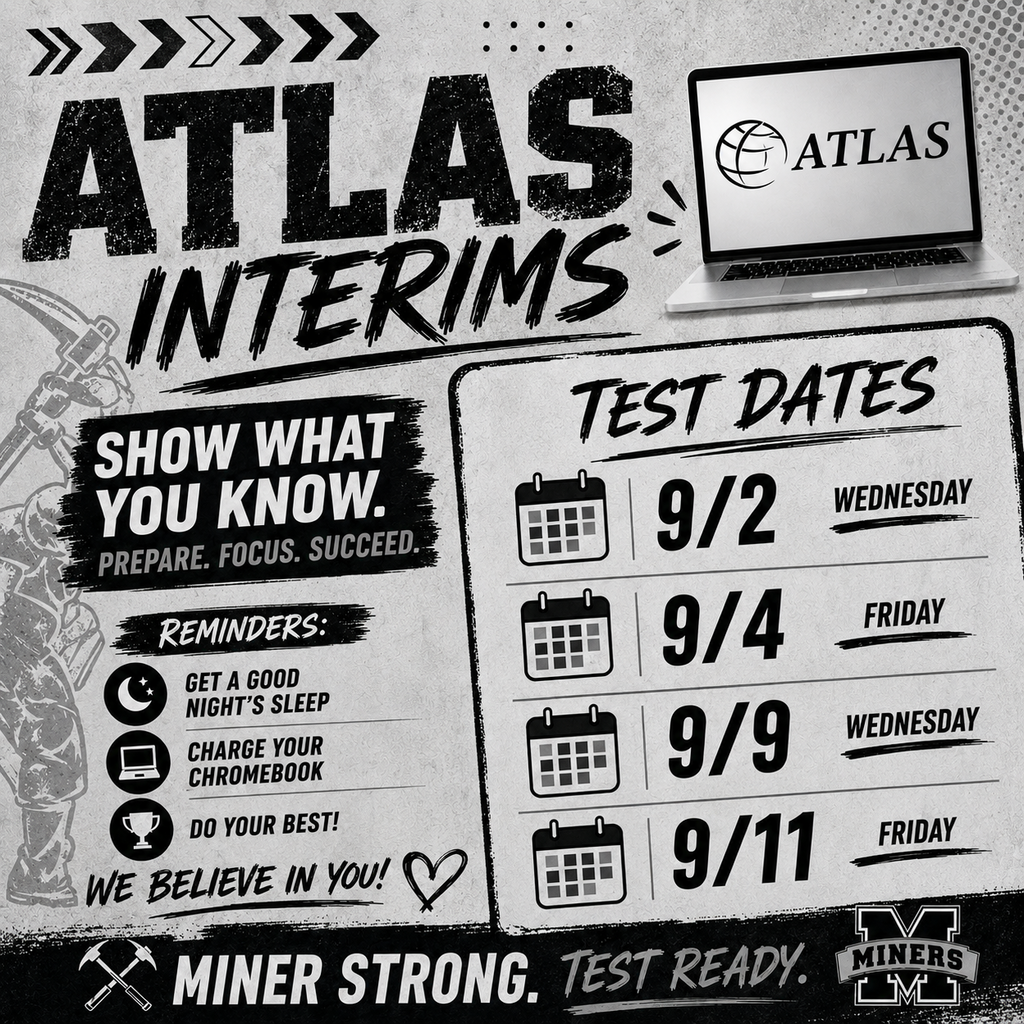 bauxite high school atlas interim exams begin September 2. 