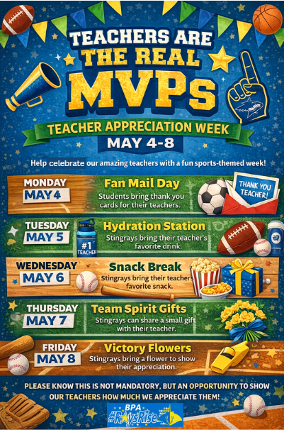 BPA Celebrates Teacher Appreciation Week
