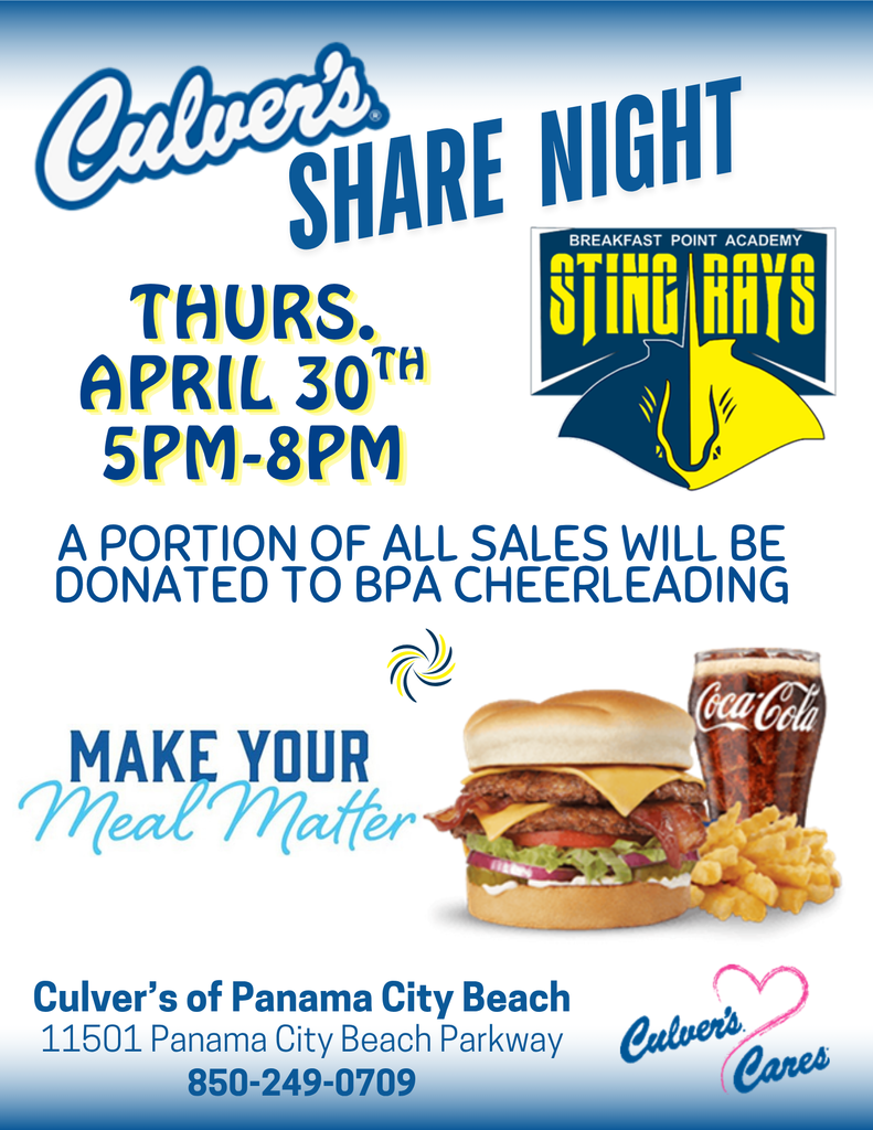 BPA Cheerleading at Culver's