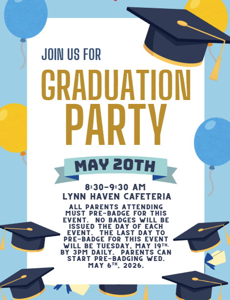 PreK Graduation Flyer