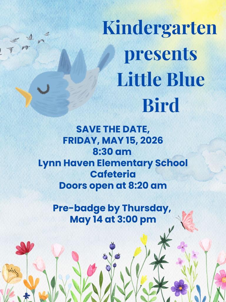 Kindergarten Play Reminder