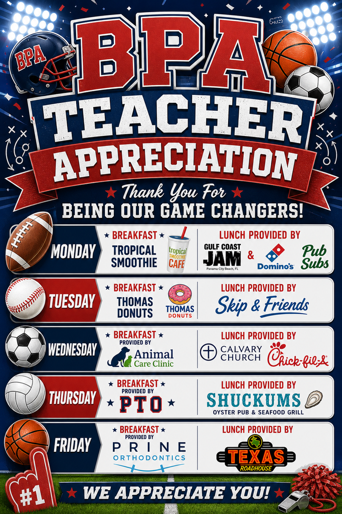 Teacher Appreciation Week Sponsors