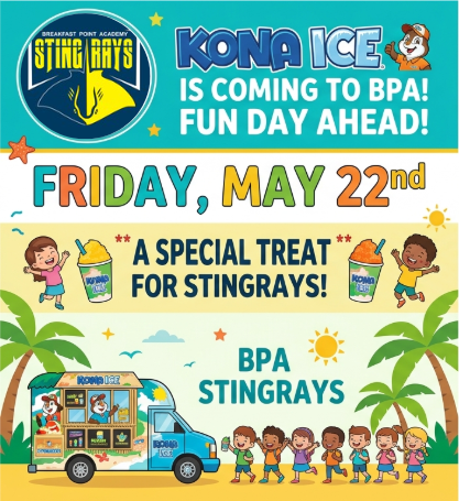 Kona Ice at BPA on May 22nd