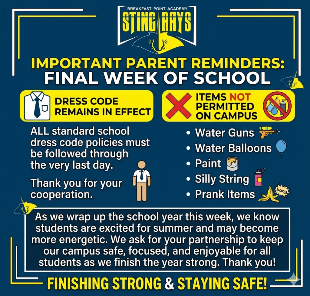 BPA: Last Week Reminders