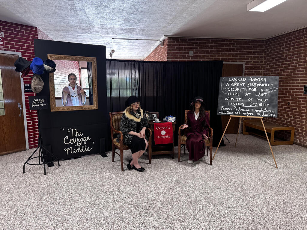 Irene Garcia, Mia Dountz, Jenna Patel and their Live Performance at the National History Fair