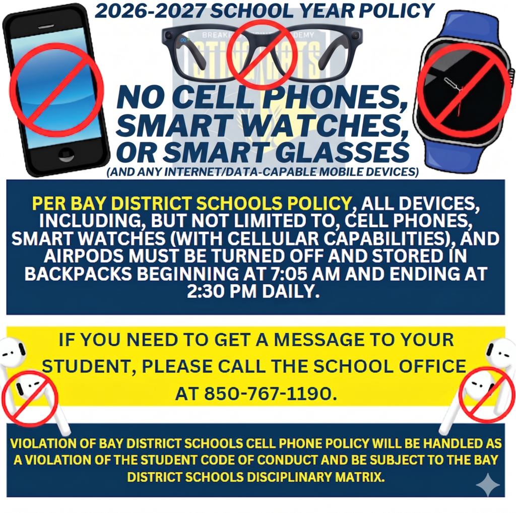 BPA Cell Phone Policy