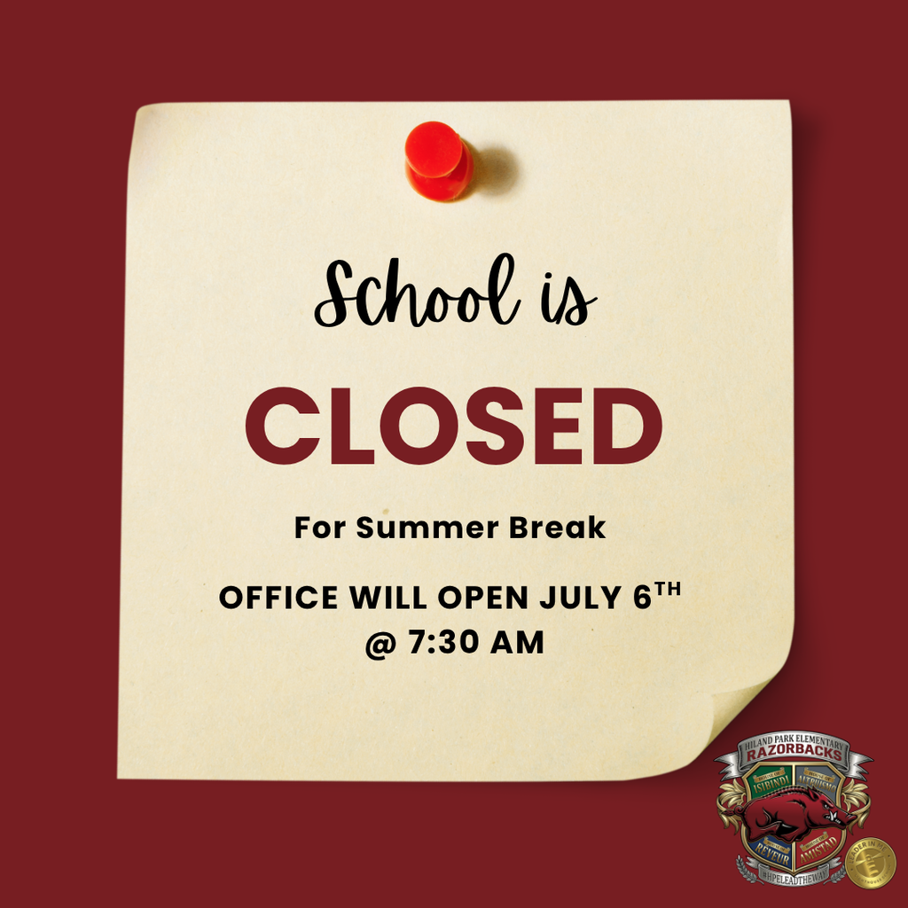 Summer hours 