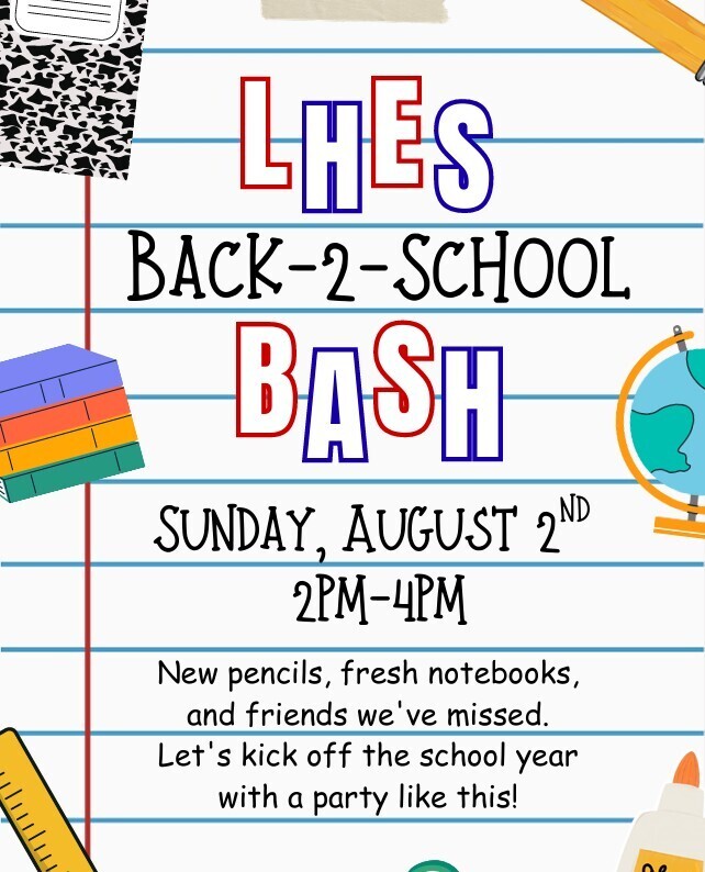 Back-to-School Bash Flyer