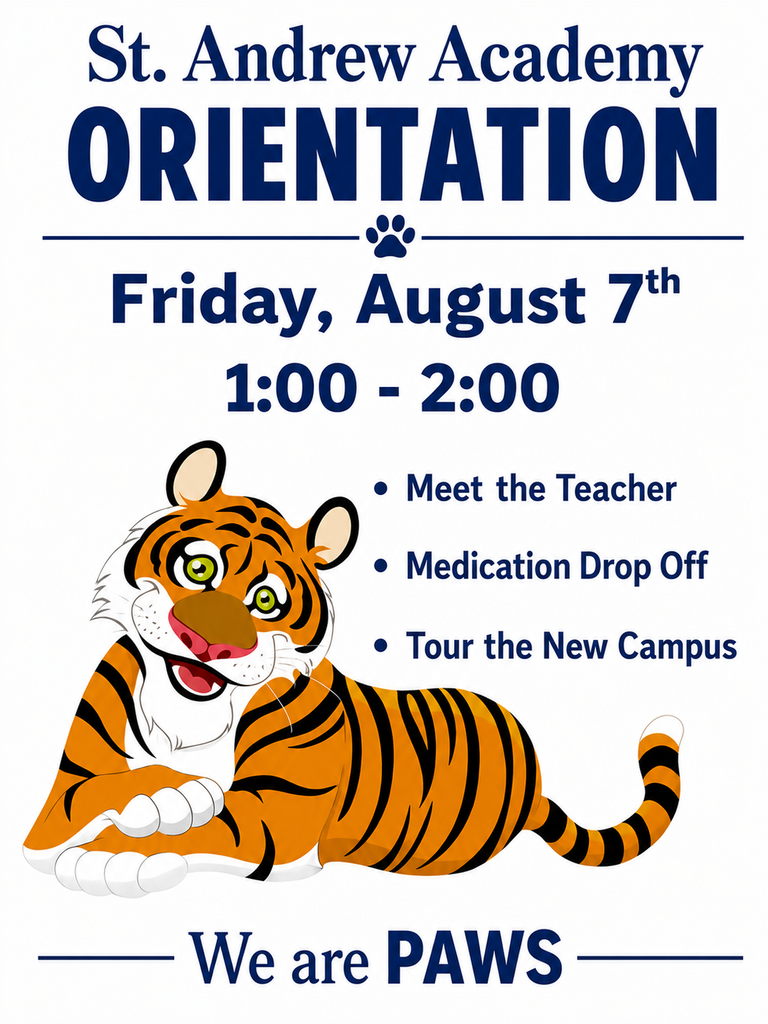 Orientation Date with Drew the Tiger