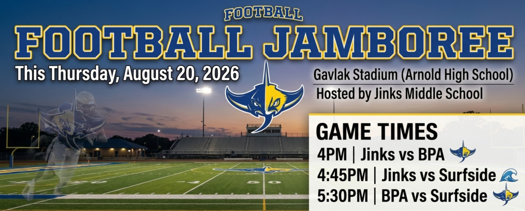 BPA: Football Jamboree Game times