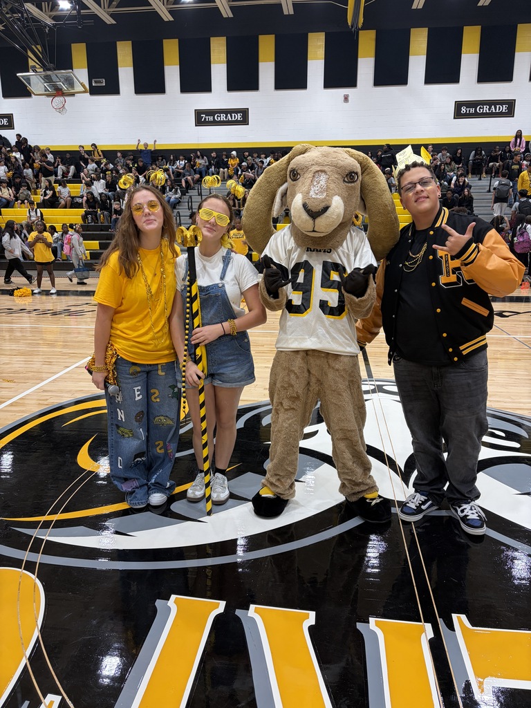Rutherford students at the Pep Rally