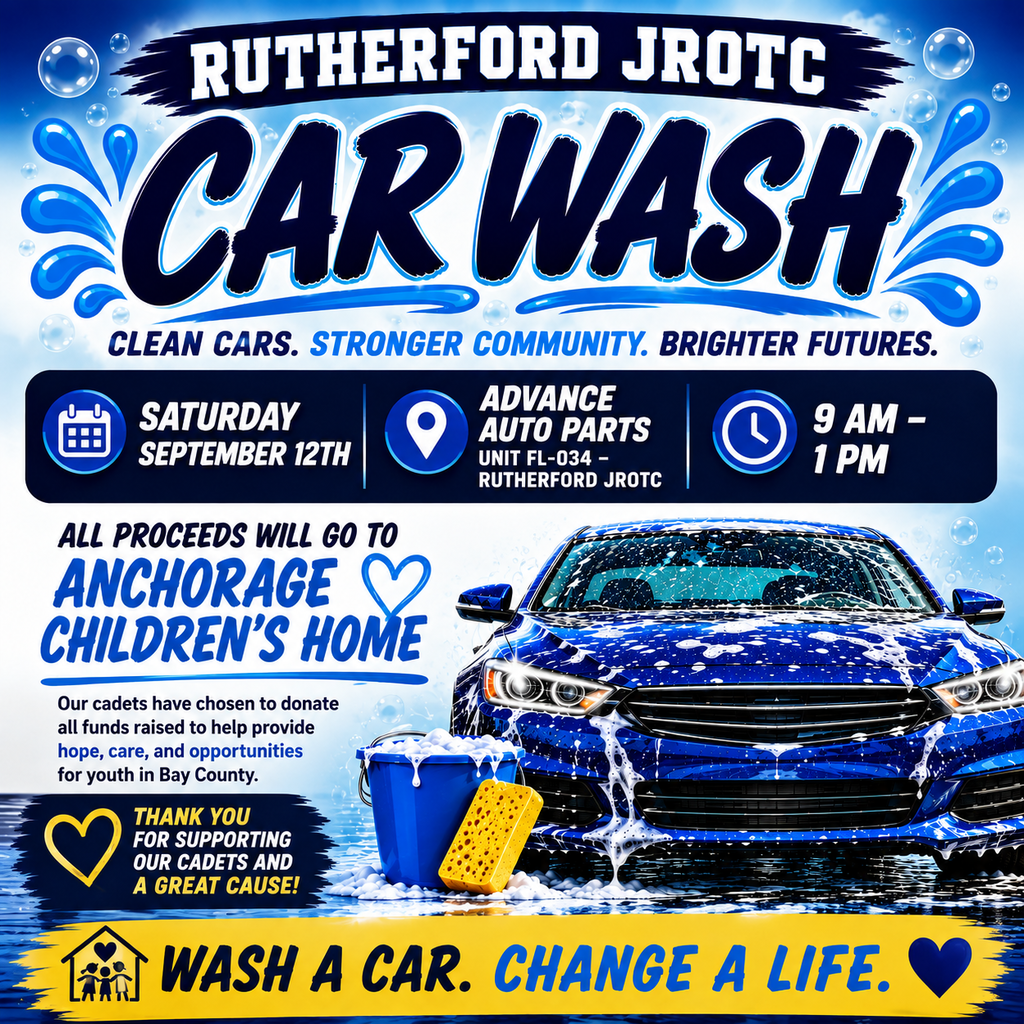Flyer advertising car wash Sept 12 benefiting Anchorage Children's Home
