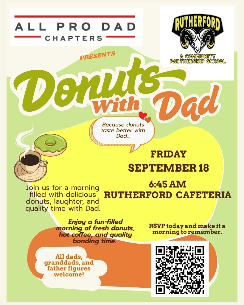 Flyer advertising first All Pro Dad meeting September 18 6:45am
