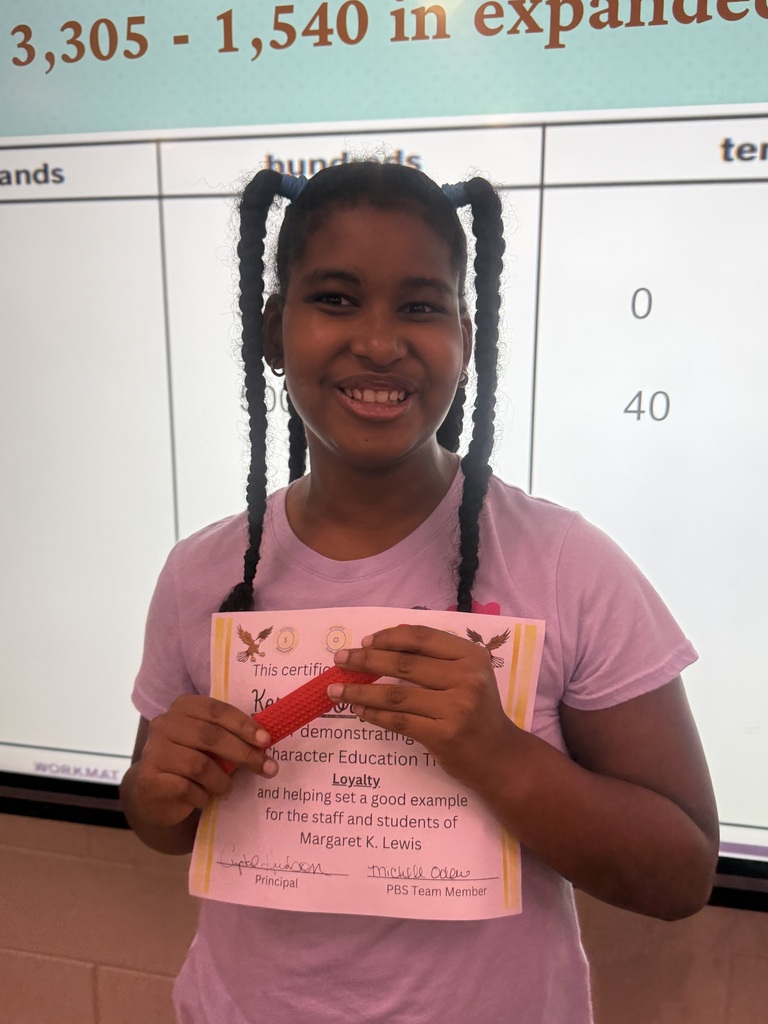 Character Education Winner