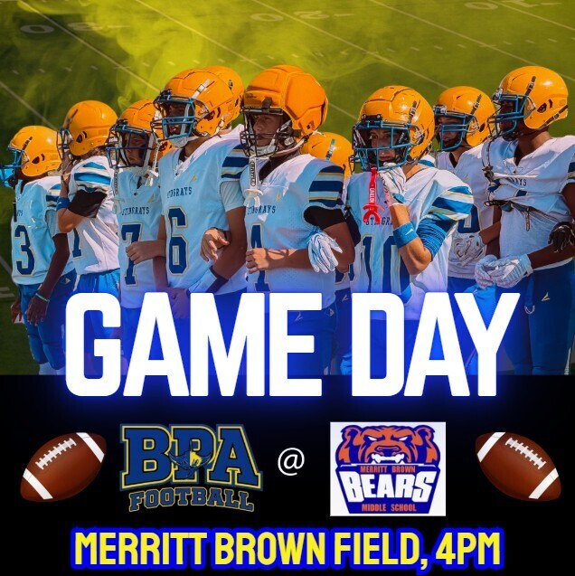 BPA Football hits the road to take on Merritt Brown Middle School