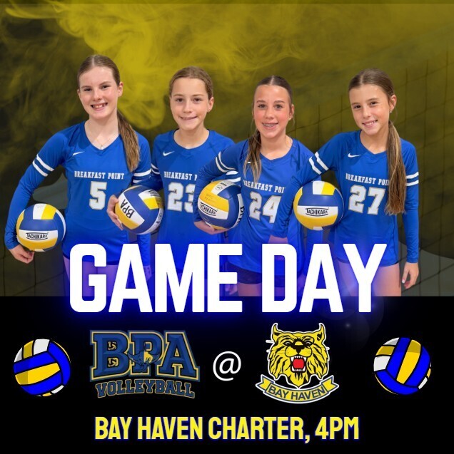 Game Day - The Lady Rays of BPA hit the road to take on Bay Haven in Volleyball