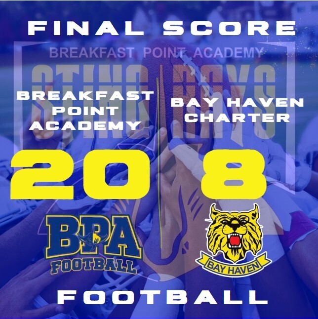 BPA Football beats Bay Haven Charter 20-8