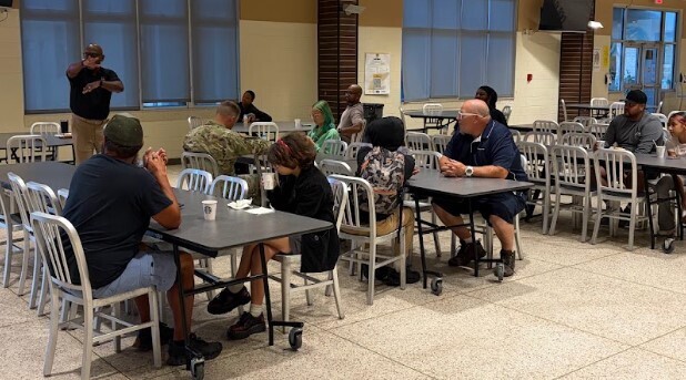 All Pro Dad meeting at Rutherford was well attended.