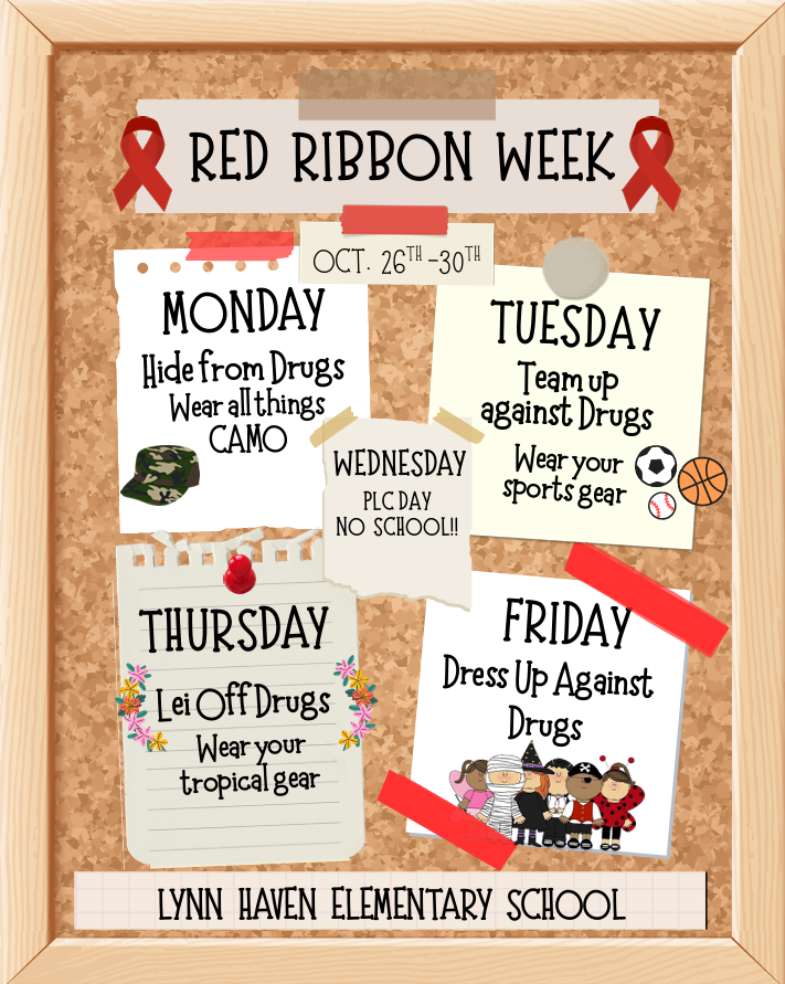 Red Ribbon Week Flyer