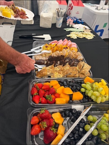 Breakfast provided by Hughley's 