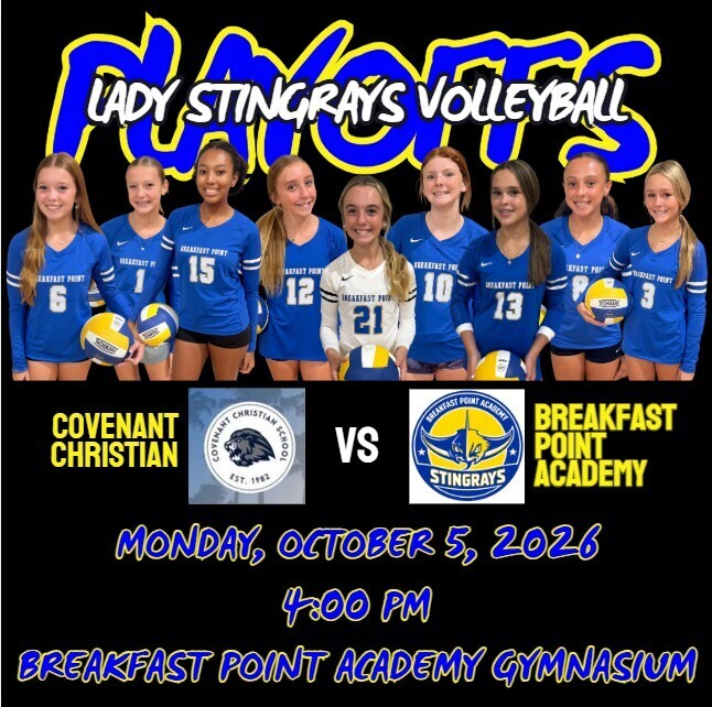 The BPA Lady Rays host Covenant Christian for Round 1 of the Playoffs