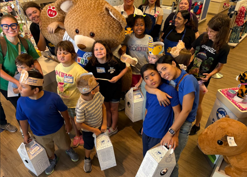 BPA Students experience Build-a-bear