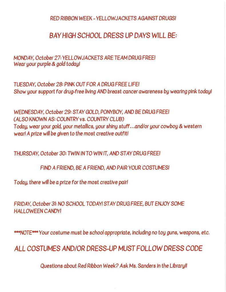 Red Ribbon Week