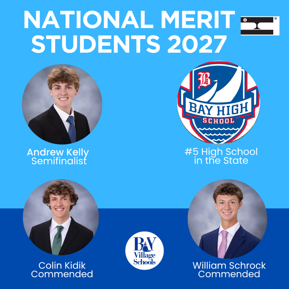 National Merit Semifinalist Andrew Kelly image and logos and text for announcing his National Merit Semifinalist status