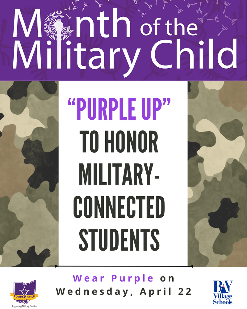 Purple Up Day is Wed., April 22, 2026 image