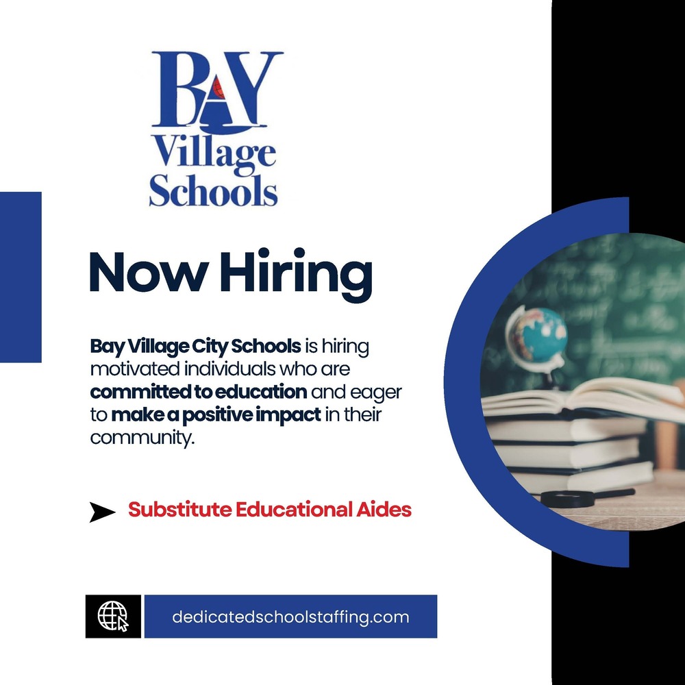 Become a substitute Educational Aide flyer image