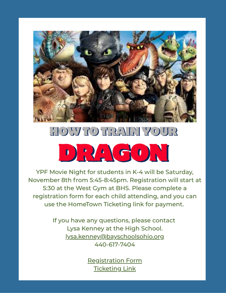 YPF Movie Night Flyer November 8, 2025
