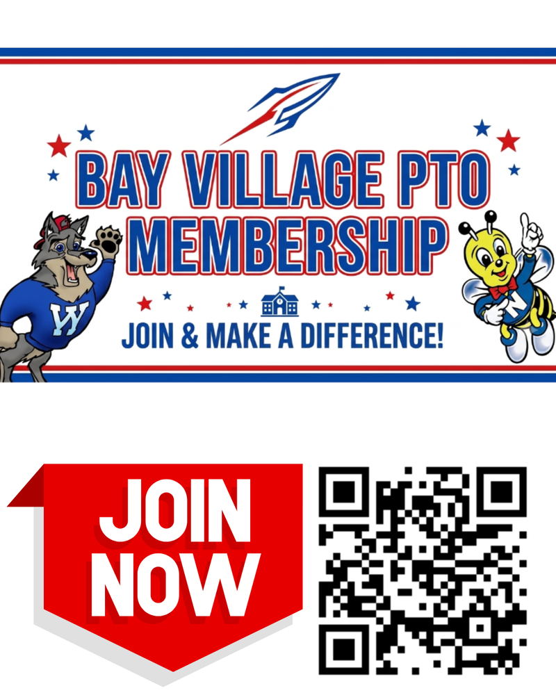 PTO Membership Drive campaign image with a QR code and a Join Now image.