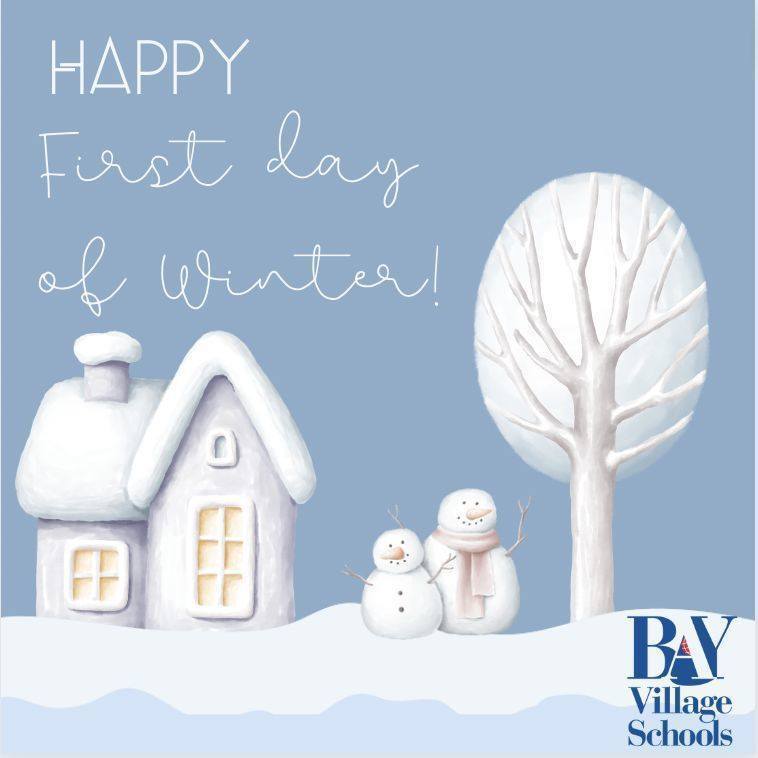 Happy first day of winter image