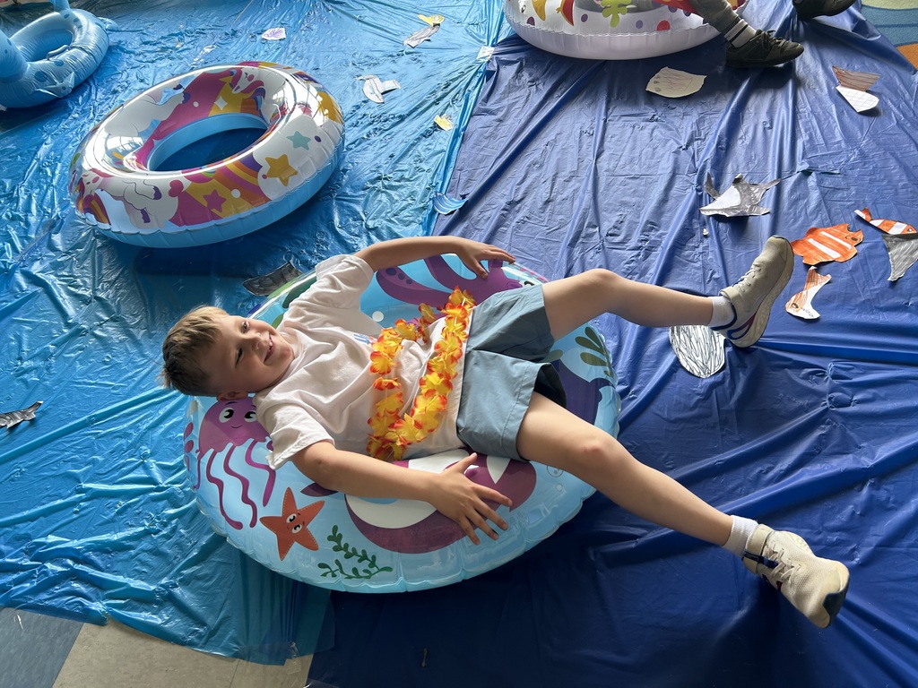 Normandy first-graders enjoyed a beach day the last day of school 2025 photo