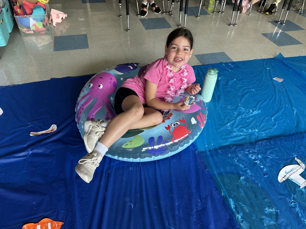 Normandy first-graders enjoyed a beach day the last day of school 2025 photo