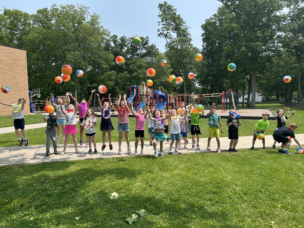 Normandy first-graders enjoyed a beach day the last day of school 2025 photo